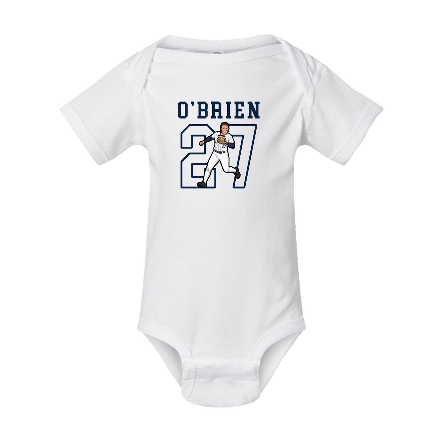 Baby Onesie — Shirsey in White