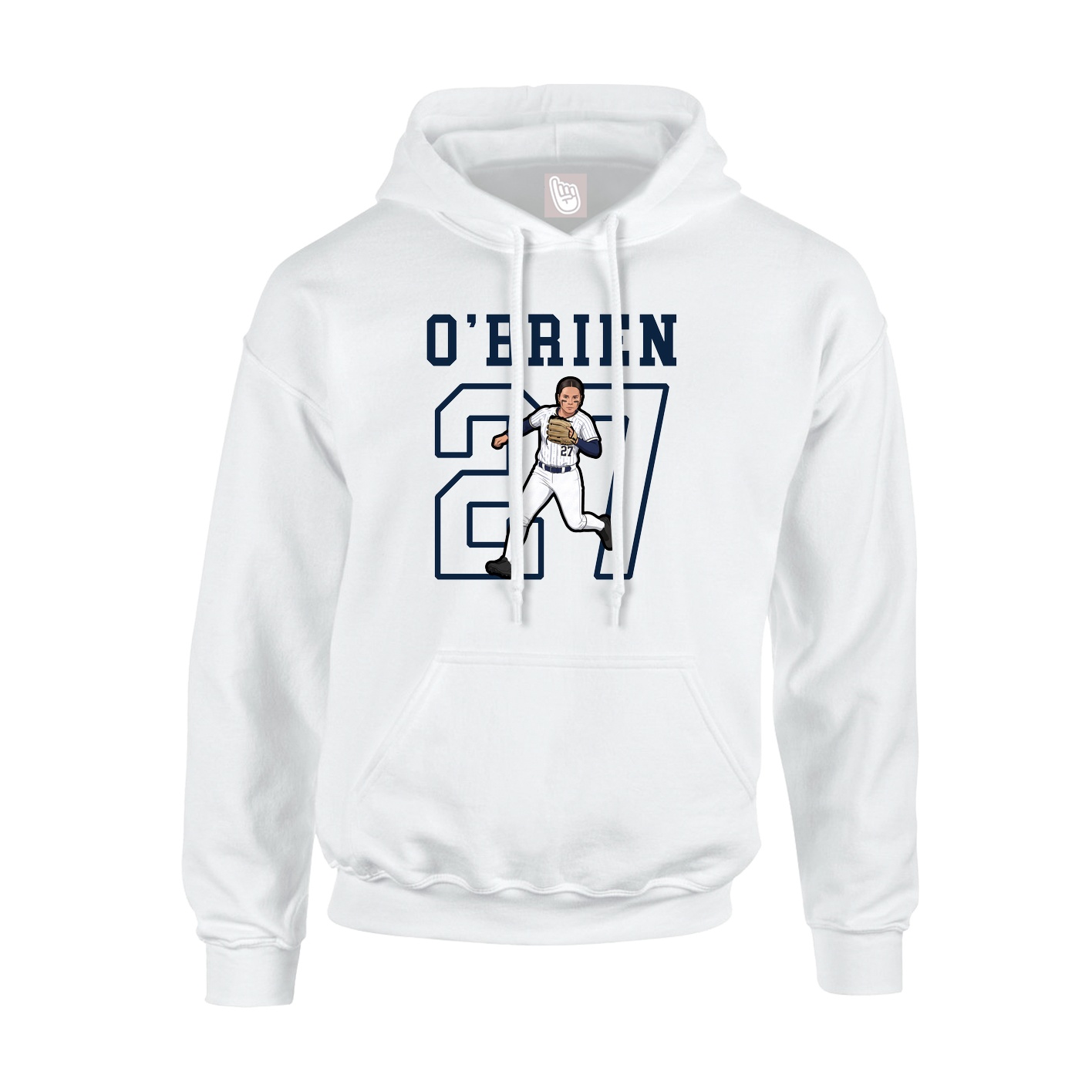 Youth Hoodie — Shirsey in White