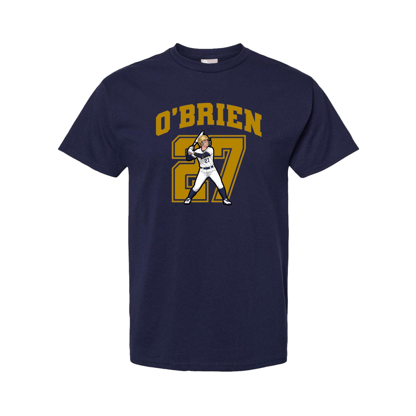 Tee — Number in Navy