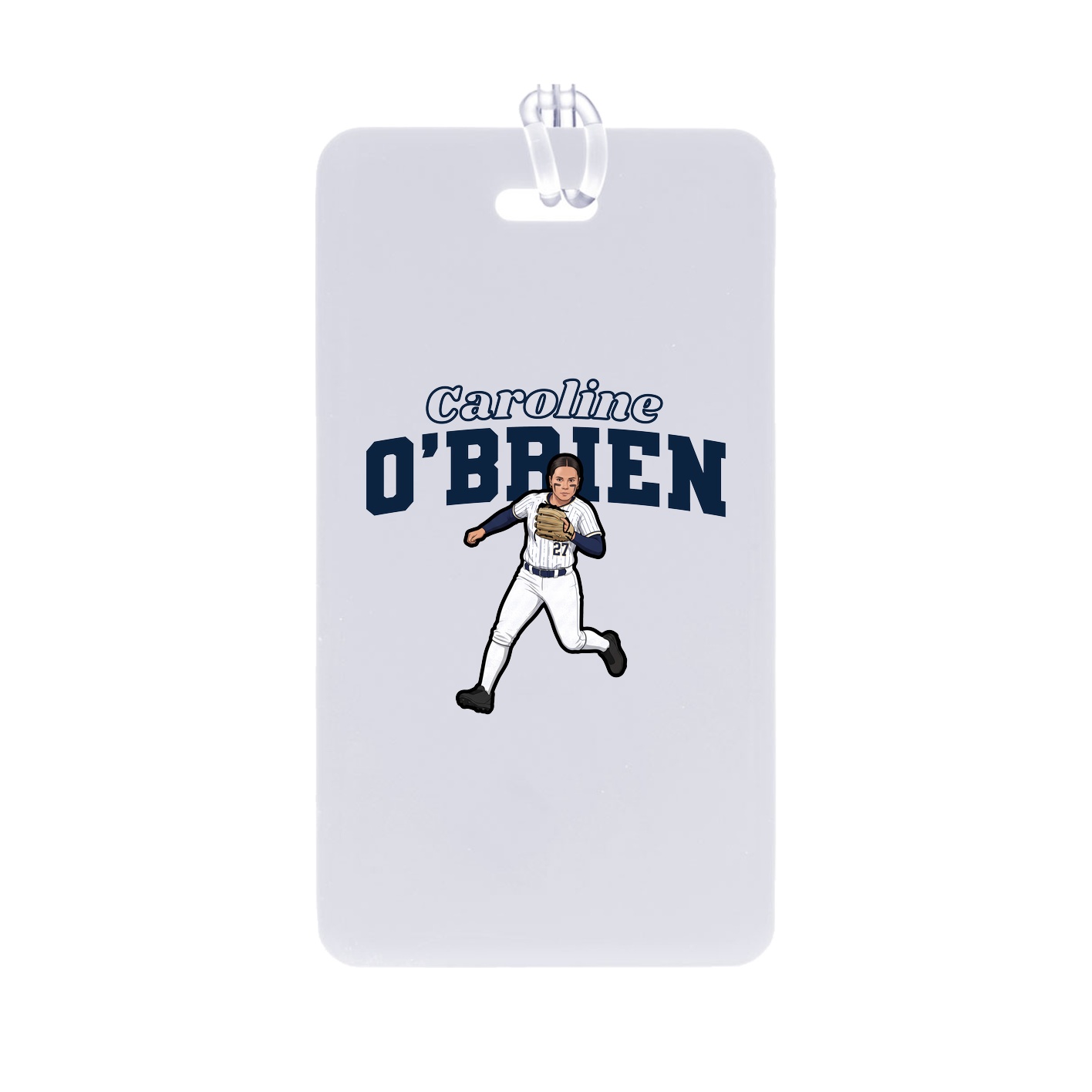 Bag Tag — Name Arch in Classic