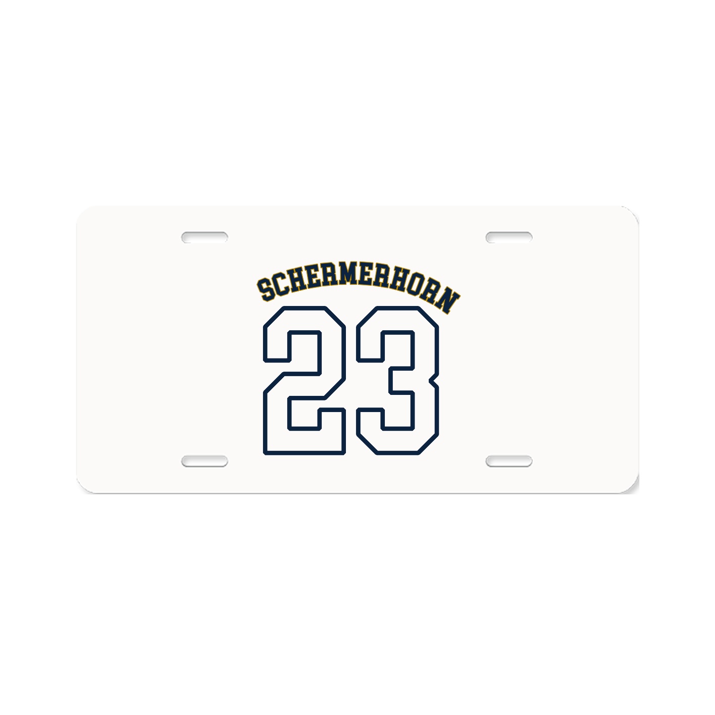License Plate — Shirsey Arch in Classic