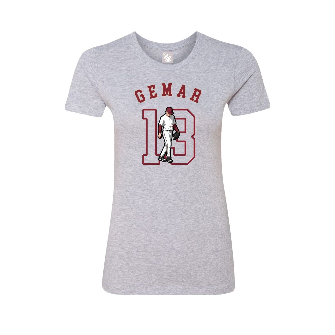 Womens Tee — Shirsey Arch in Grey