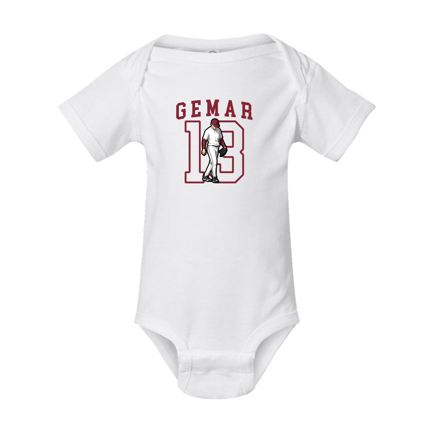 Baby Onesie — Shirsey in White