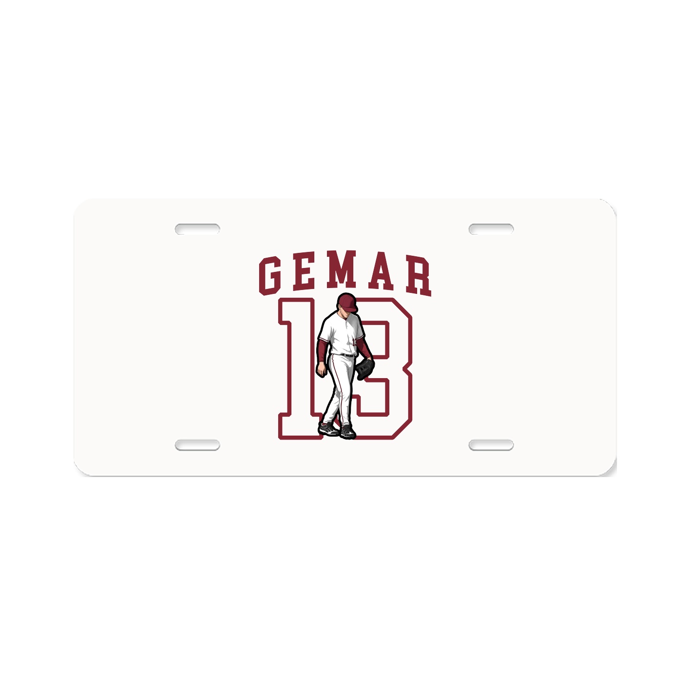 License Plate — Shirsey in Classic