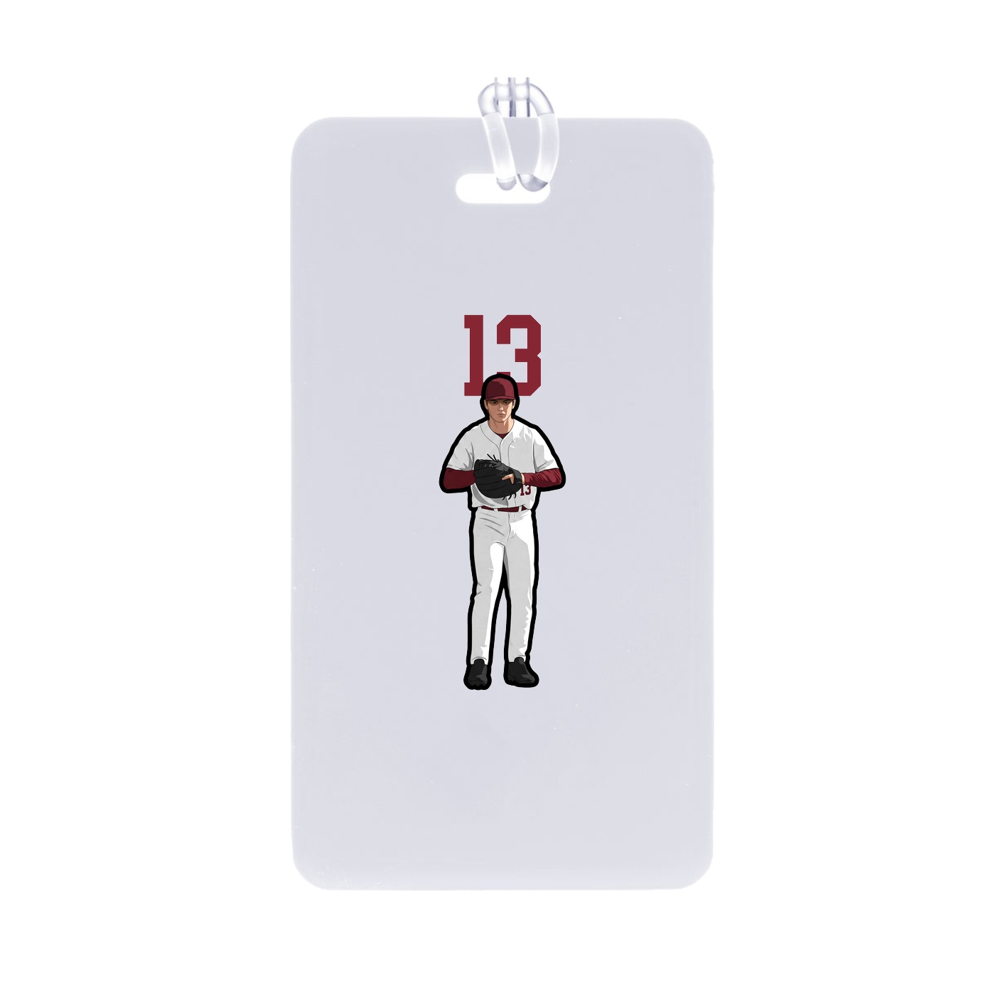 Bag Tag — Number Top in Classic