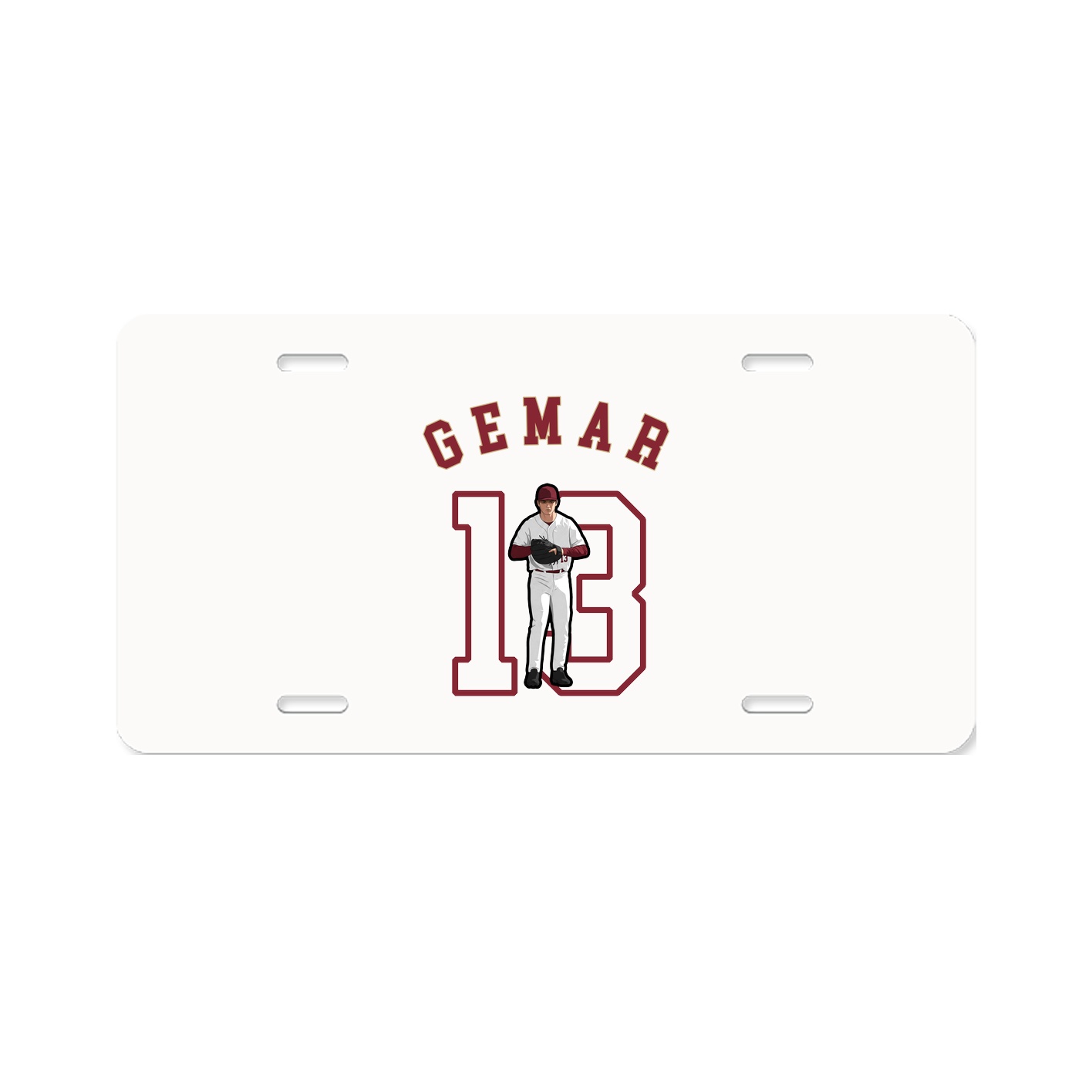 License Plate — Shirsey Arch in Classic