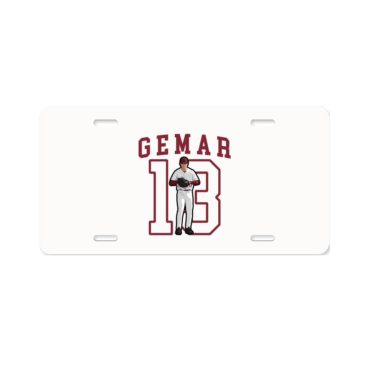 Aluminum License Plate
