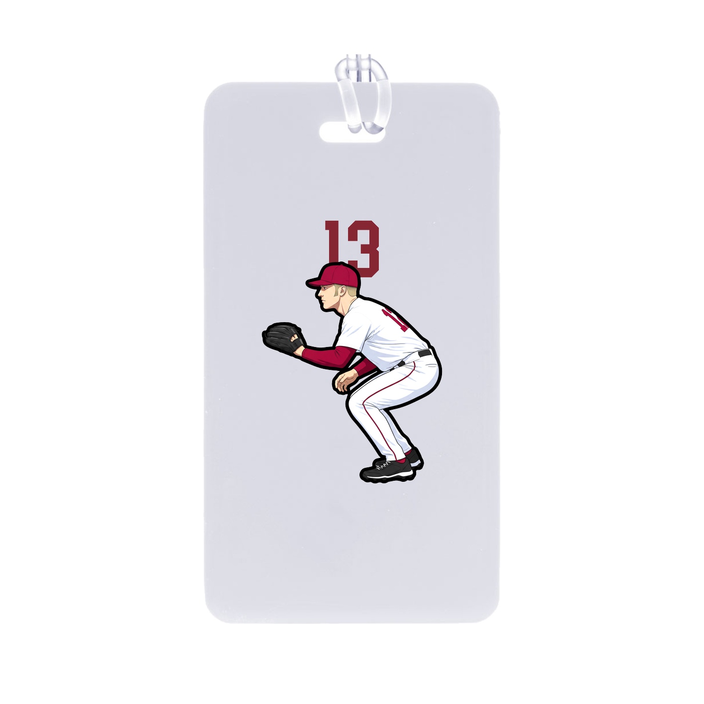 Bag Tag — Number Top in Classic