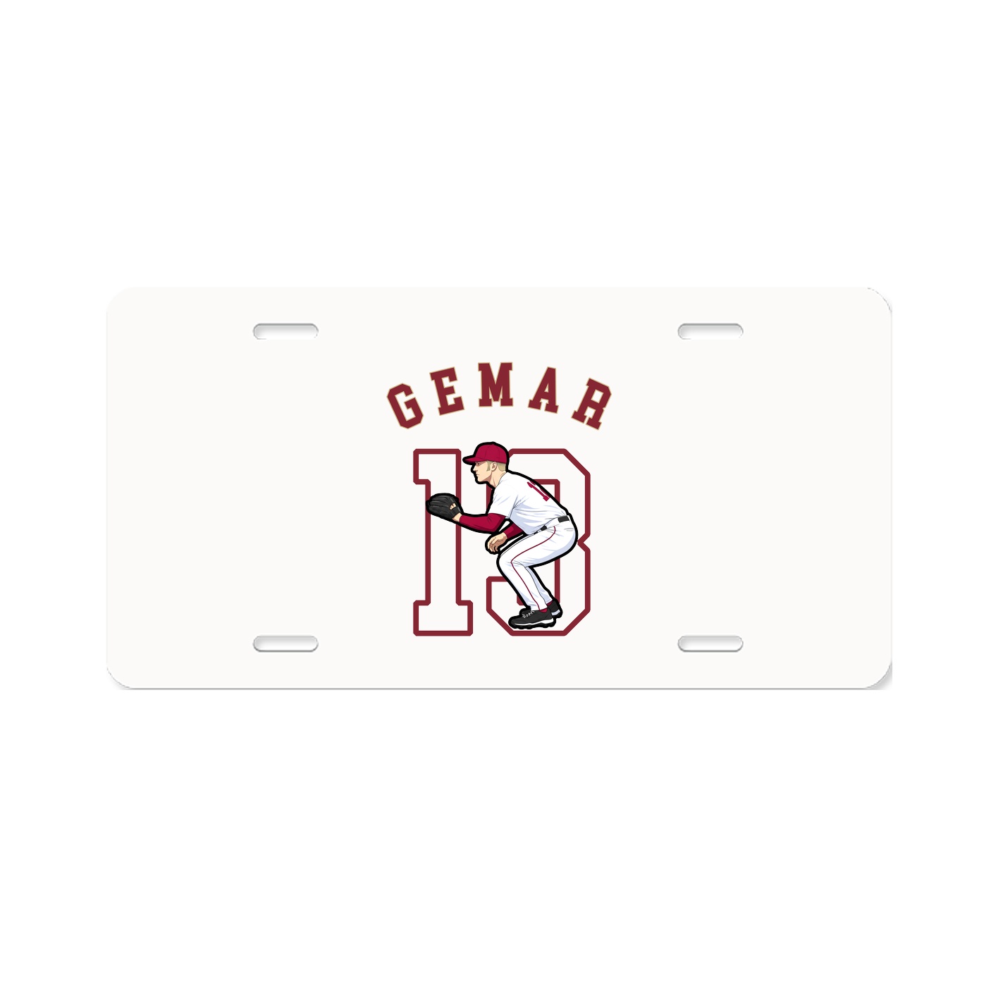 License Plate — Shirsey Arch in Classic