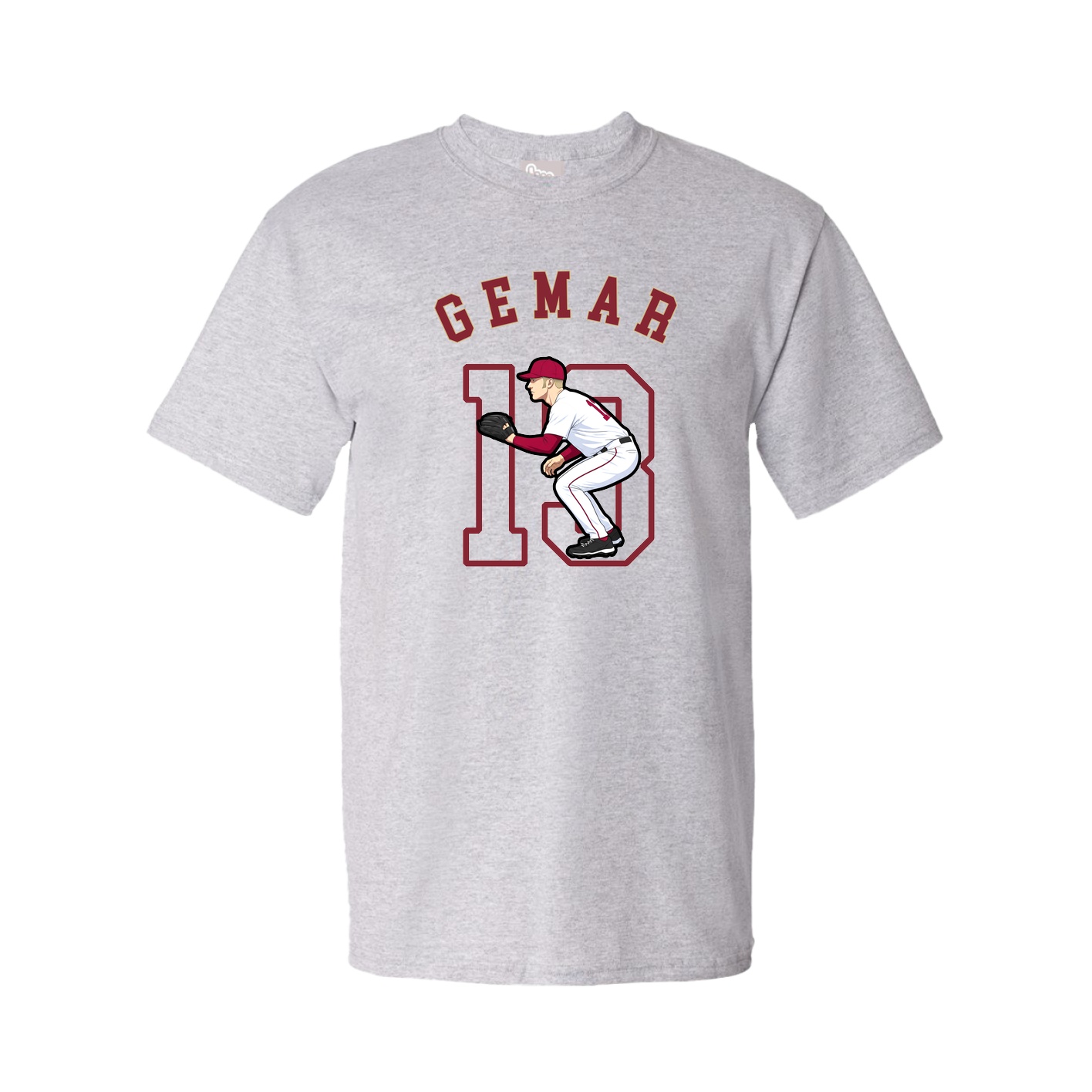 Youth Tee — Shirsey Arch in Grey
