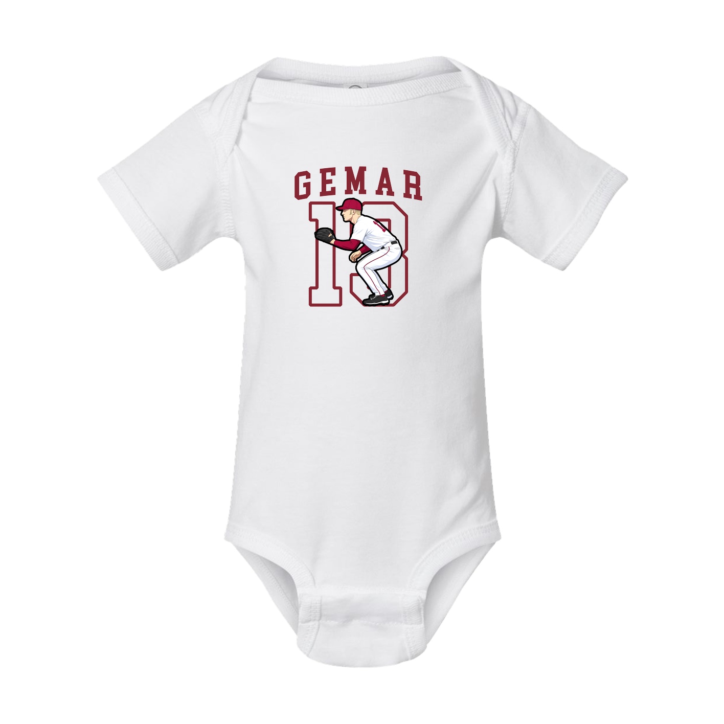Baby Onesie — Shirsey in White