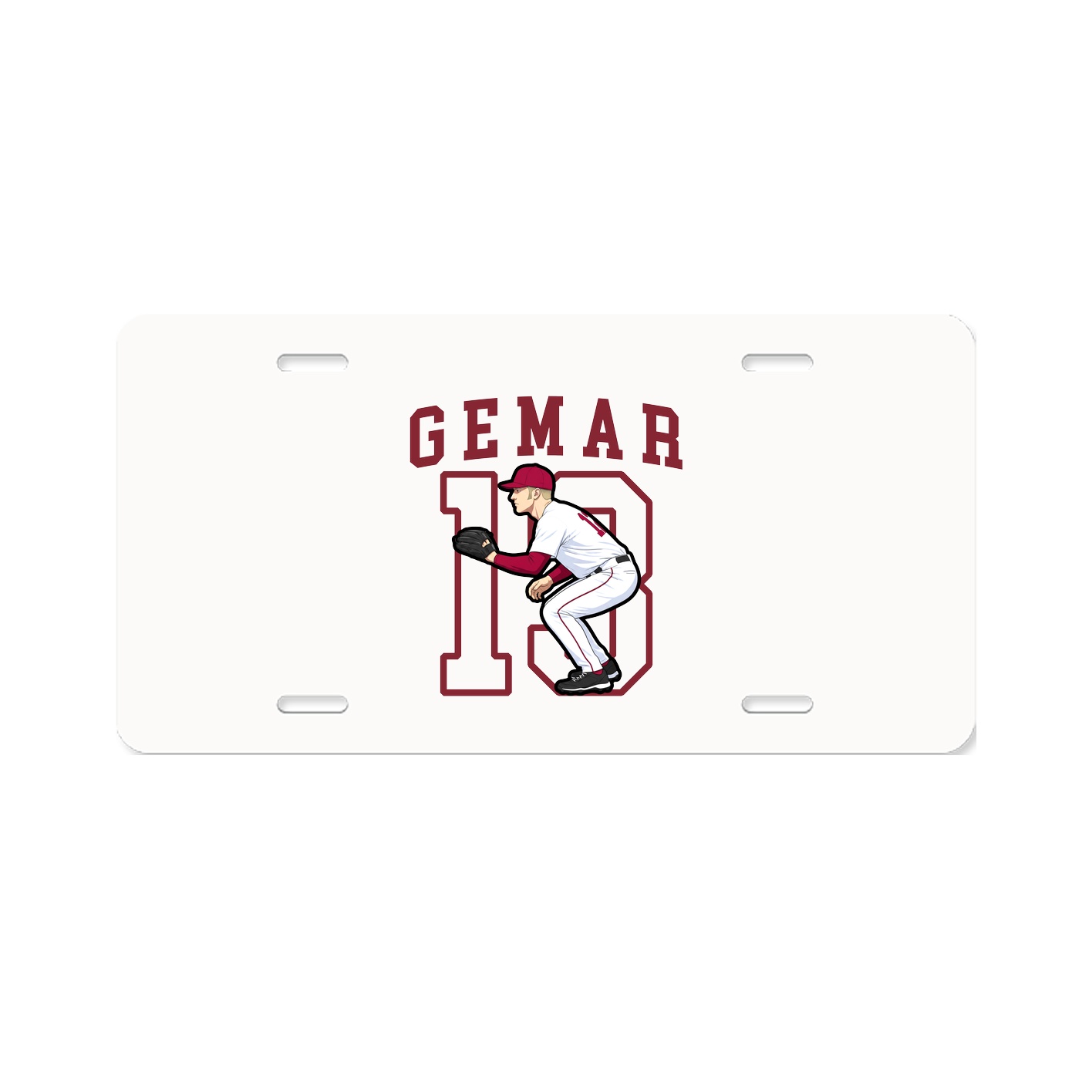 License Plate — Shirsey in Classic