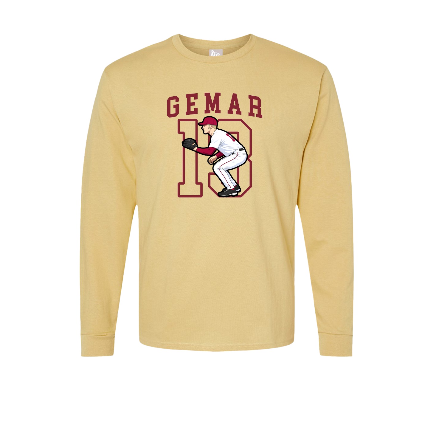 Long Sleeve Tee — Shirsey in Vegas Gold