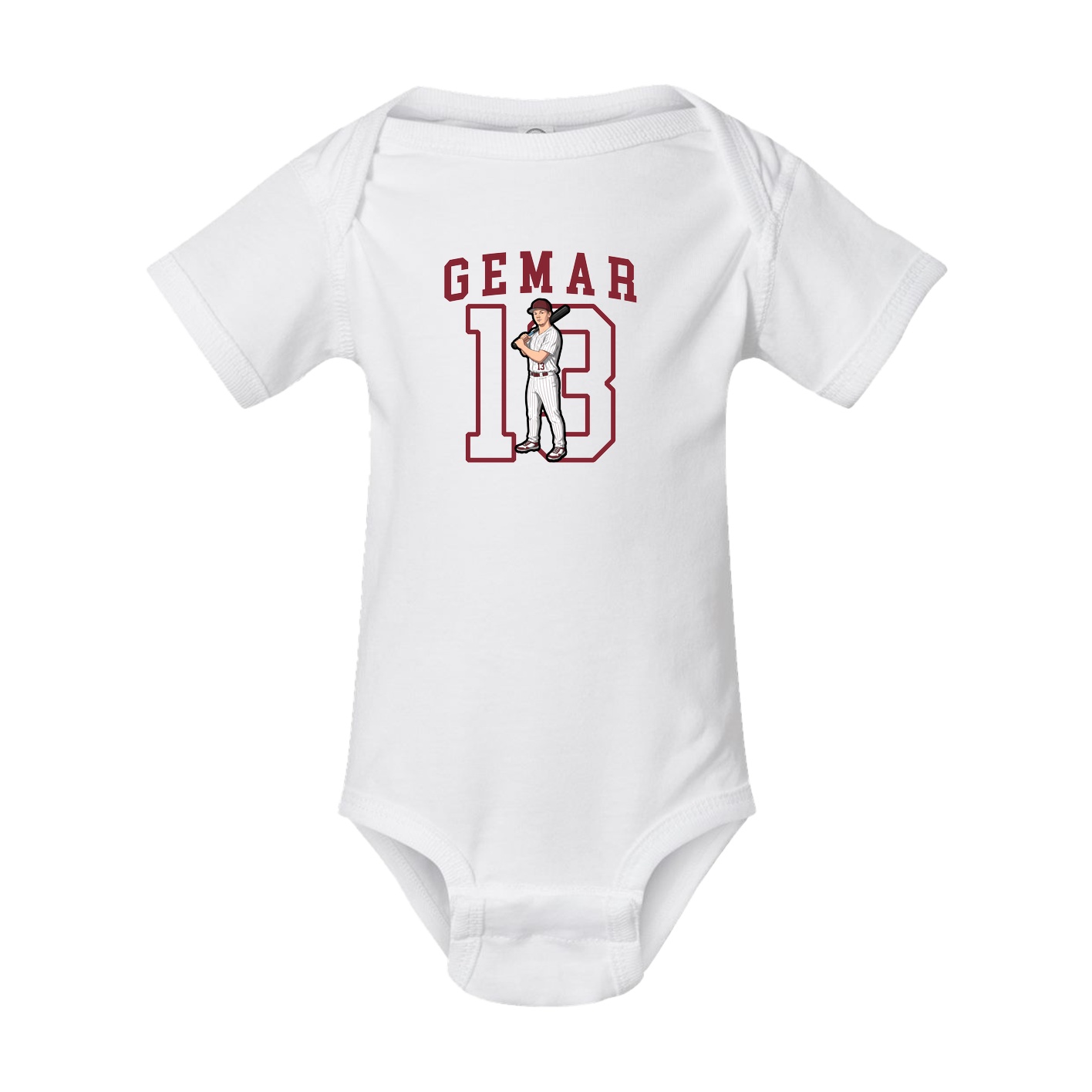 Baby Onesie — Shirsey in White