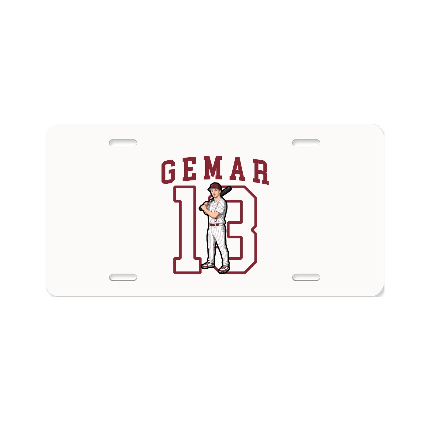 License Plate — Shirsey in Classic