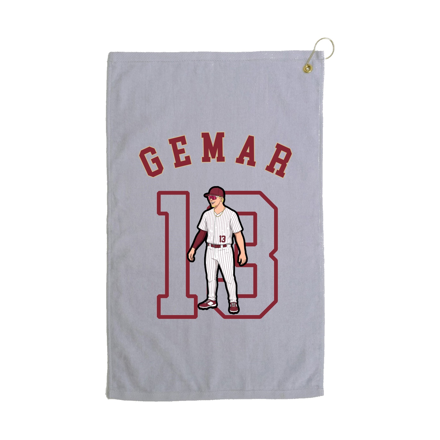 Terry Velour Golf Towel
