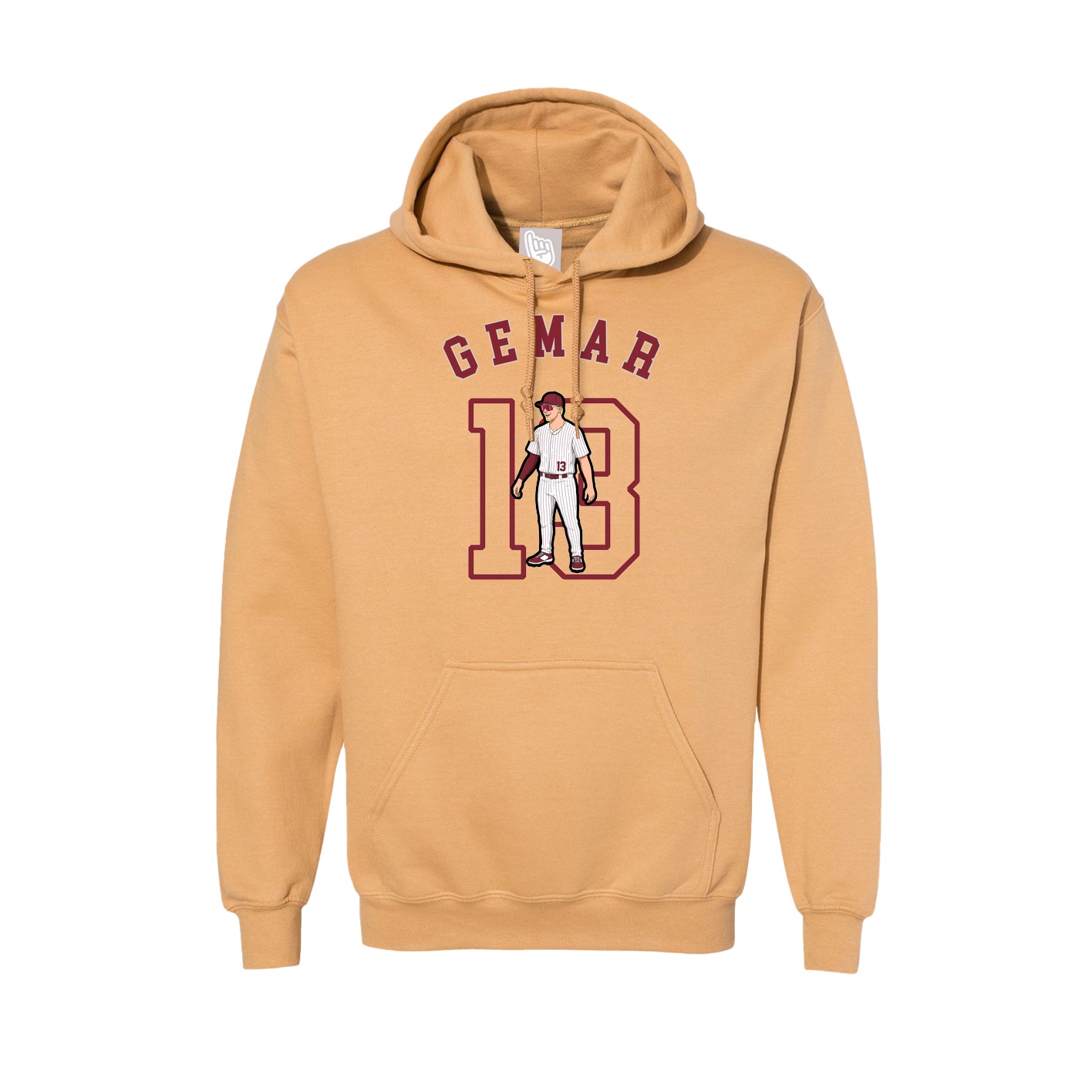 Hoodie — Shirsey Arch in Vegas Gold