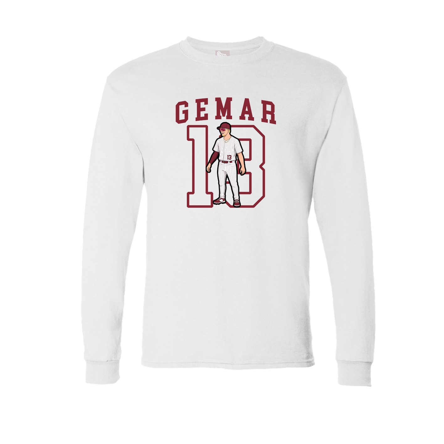 Long Sleeve Tee — Shirsey in White