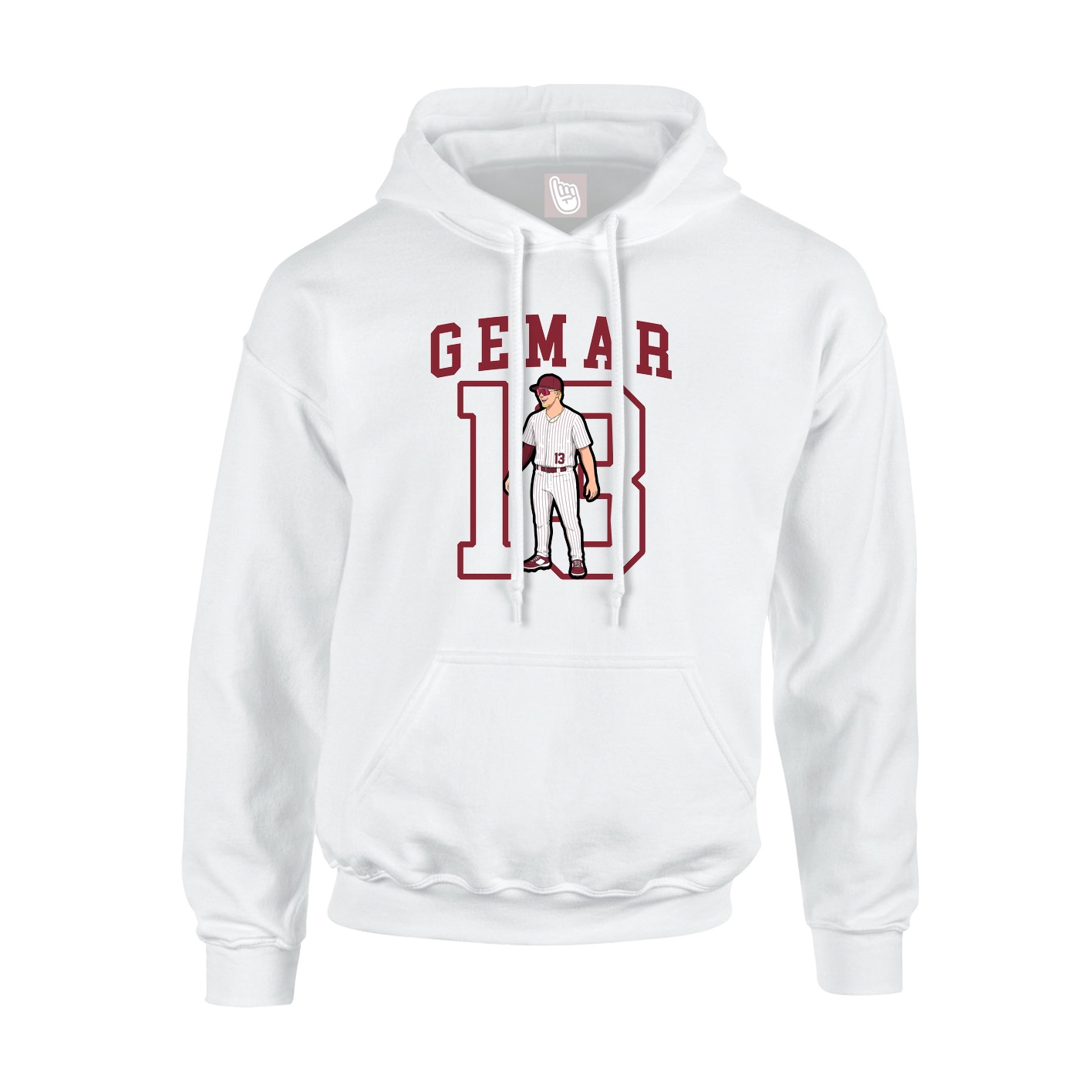 Youth Hoodie — Shirsey in White