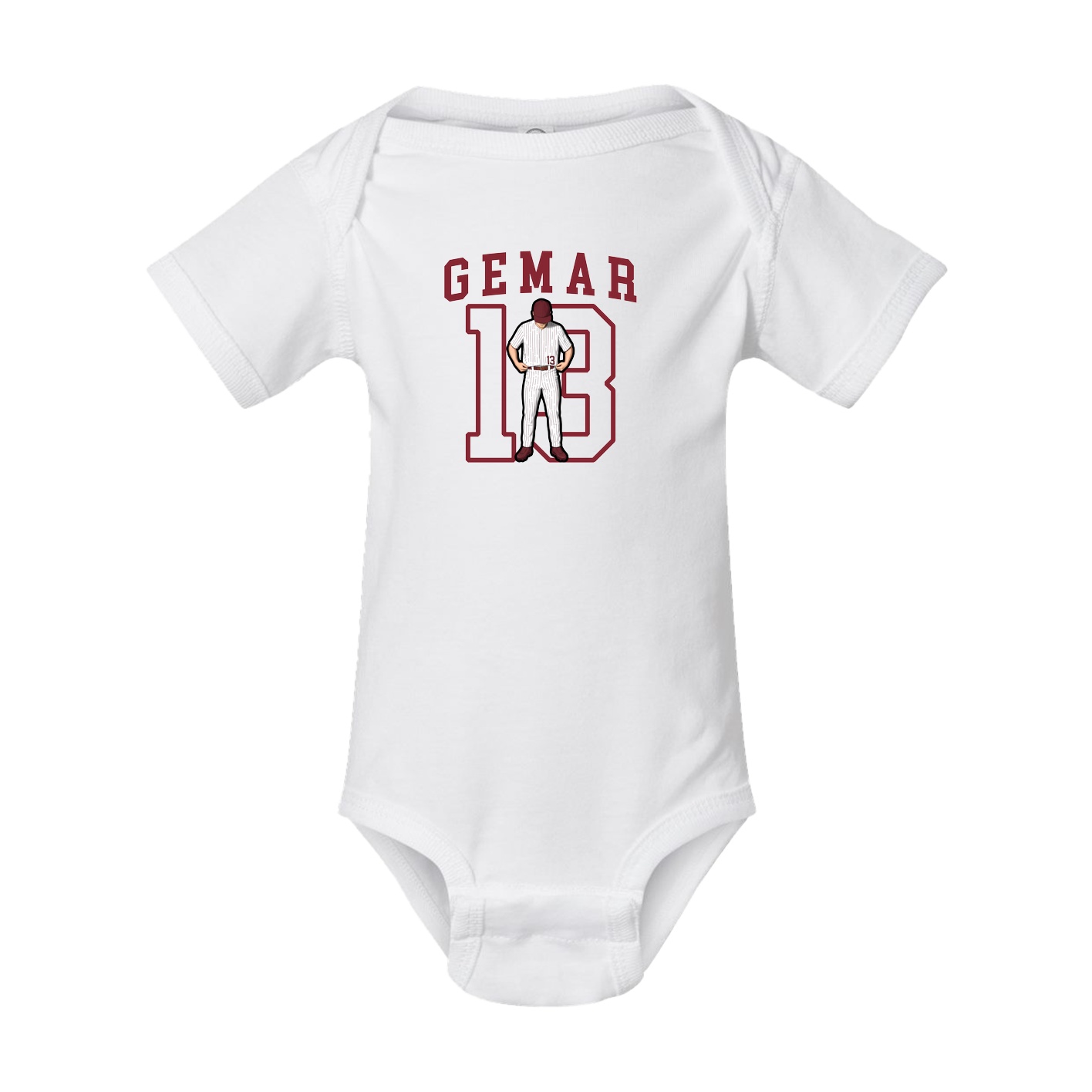 Baby Onesie — Shirsey in White