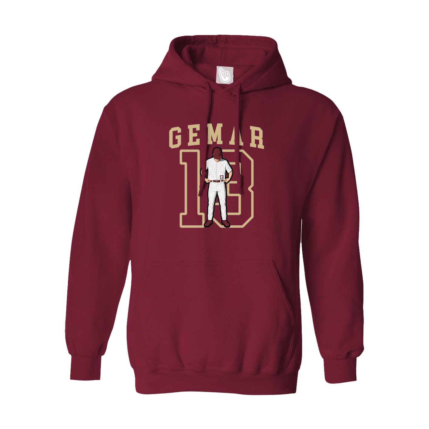Hoodie — Shirsey in Cardinal