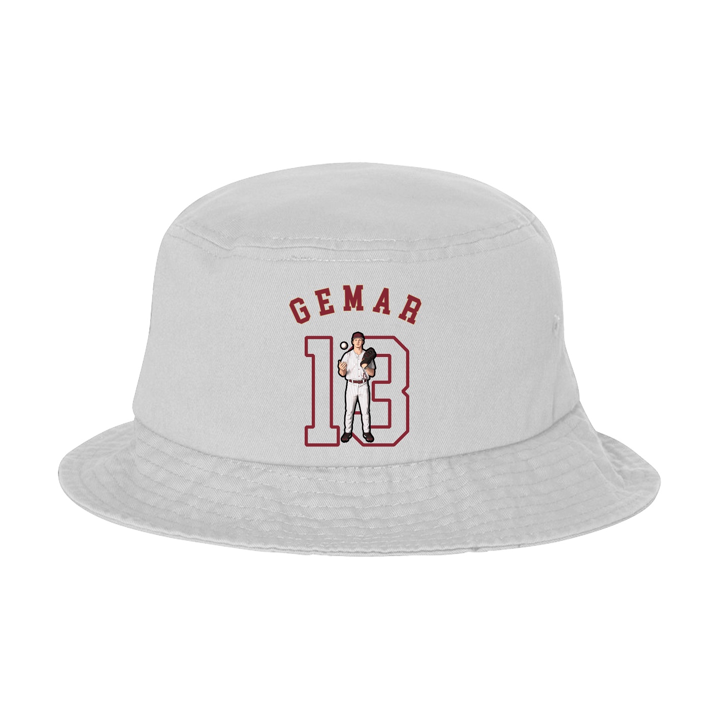 Bucket Cap — Shirsey Arch in White