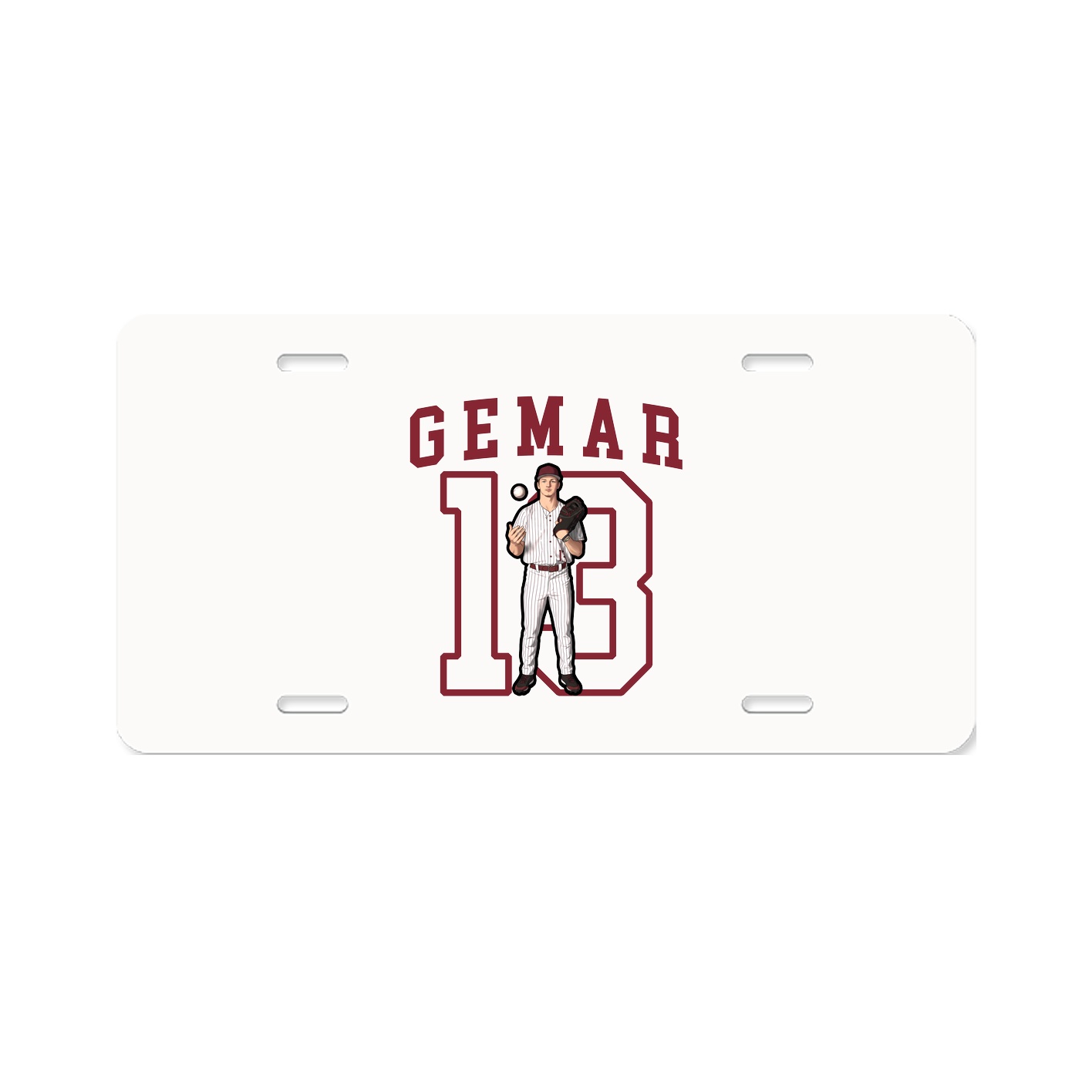 License Plate — Shirsey in Classic