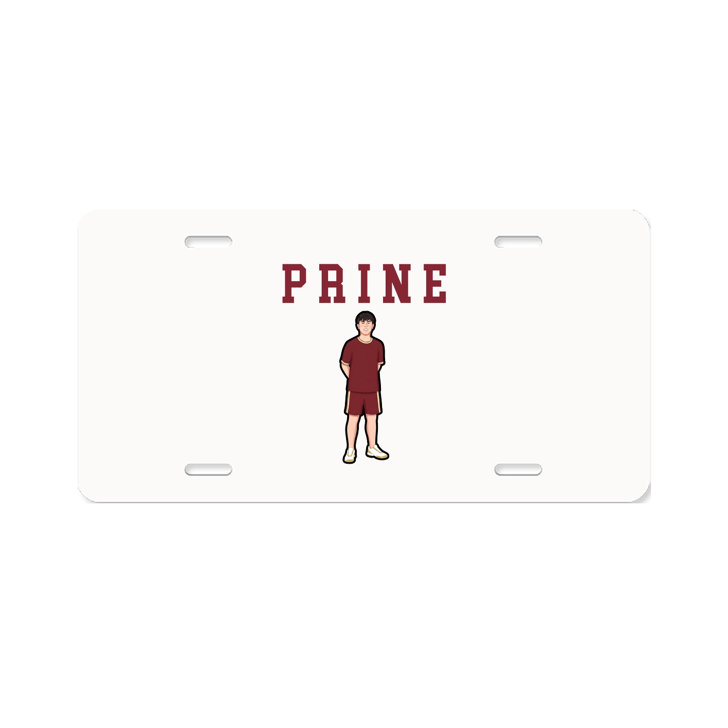 License Plate — Shirsey in Classic