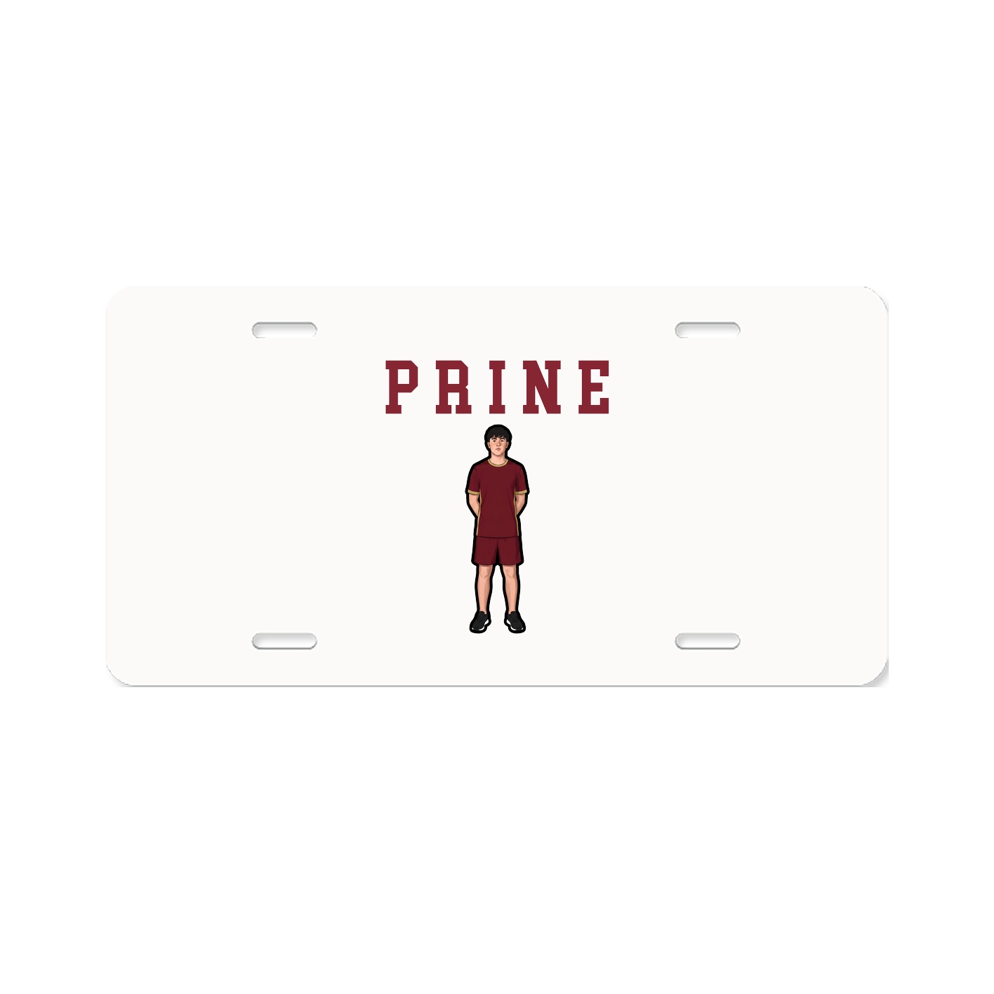 License Plate — Shirsey in Classic