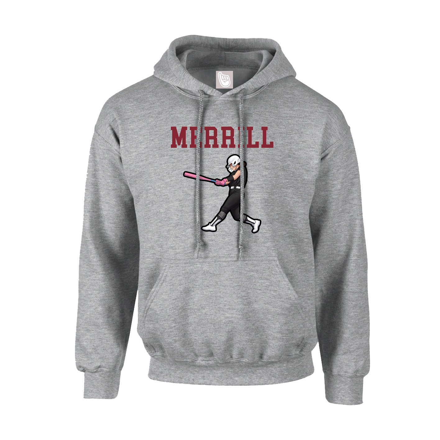 Hoodie — Shirsey in Grey