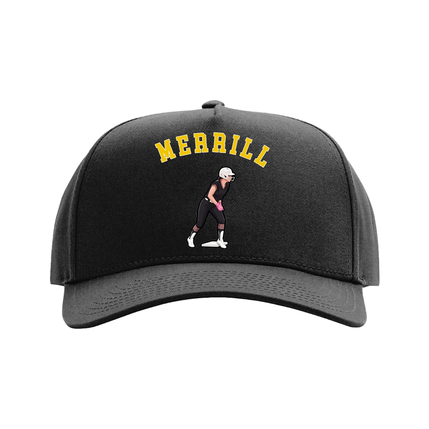 Full Fabric Five-Panel Champ Cap