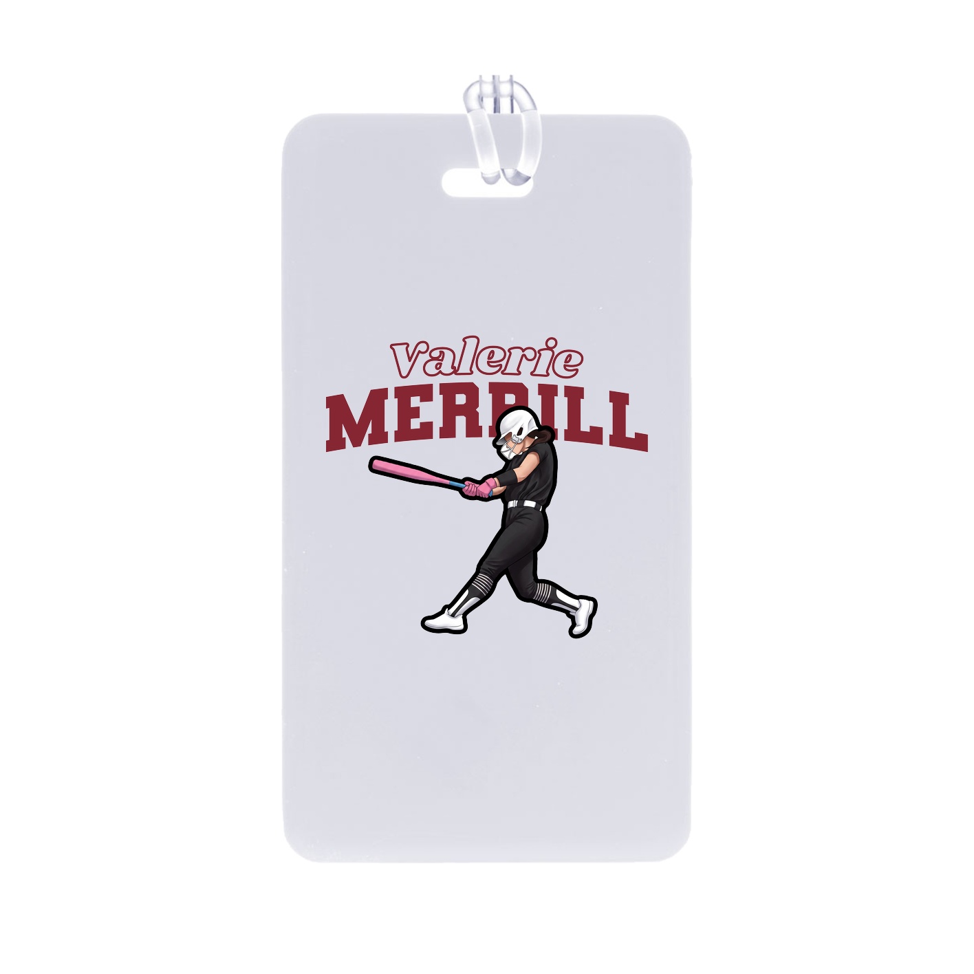 Bag Tag — Name Arch in Classic