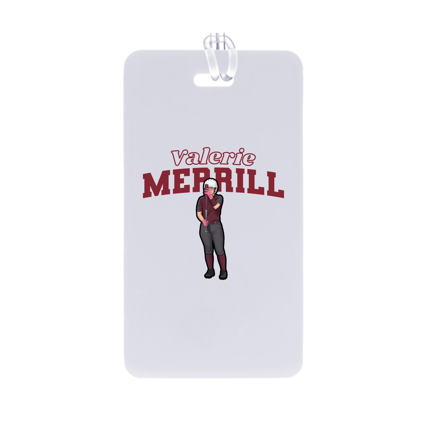 Bag Tag — Name Arch in Classic