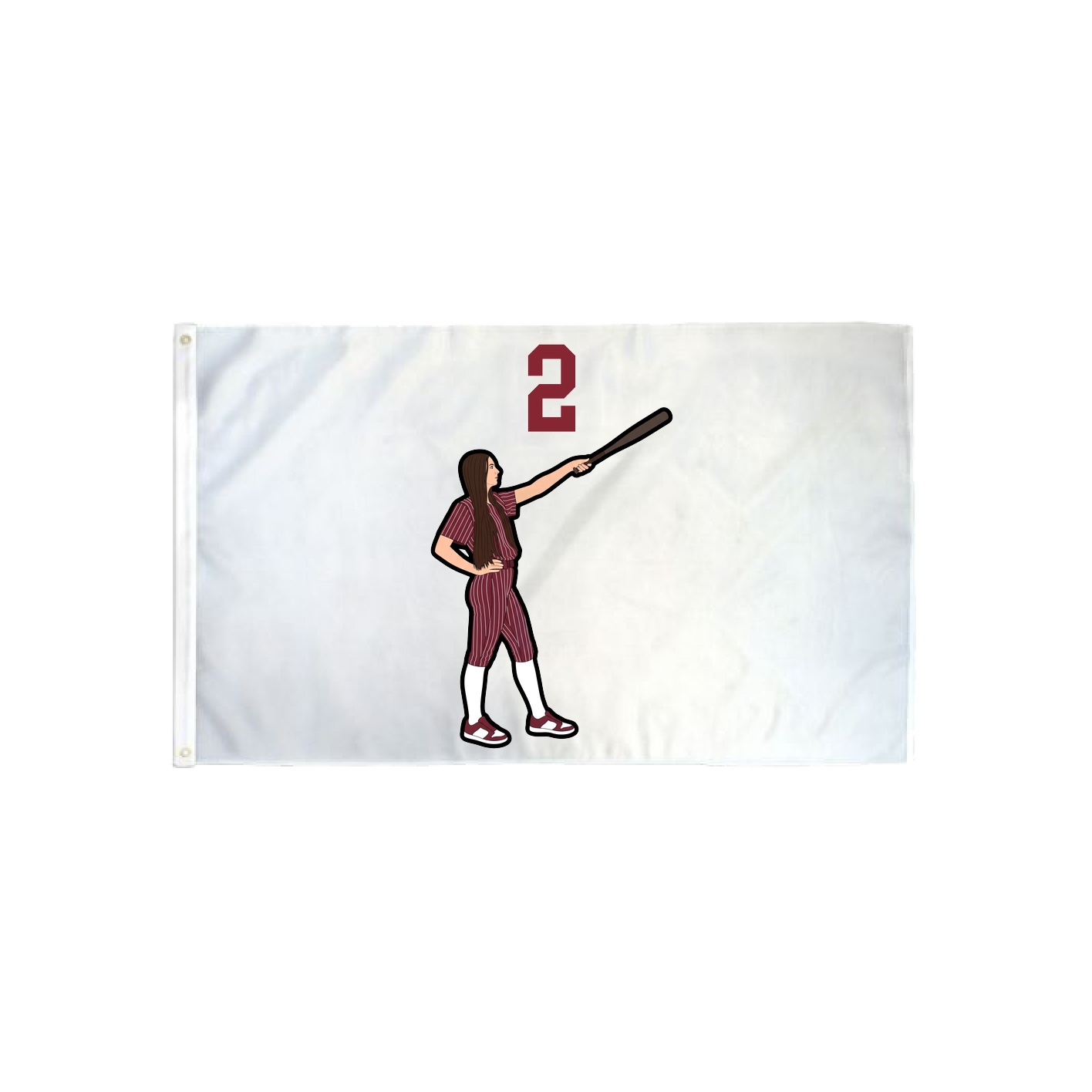 3x5 Flag — Number Top in Classic