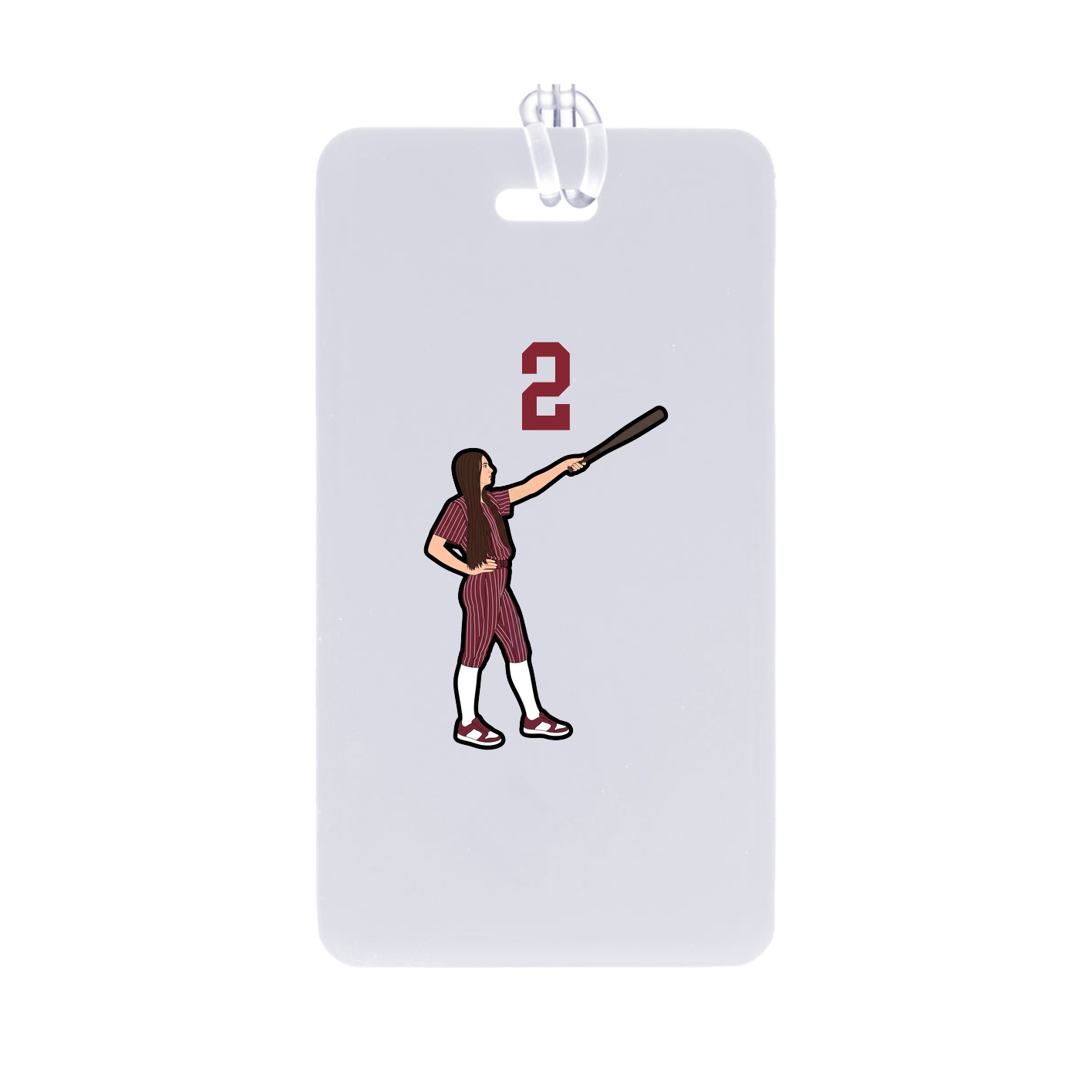 Bag Tag — Number Top in Classic