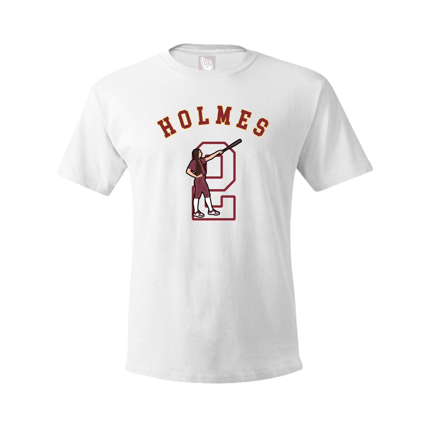 Tee — Shirsey Arch in White