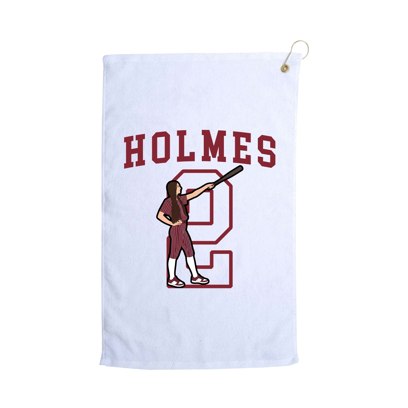 Golf Towel — Shirsey in White