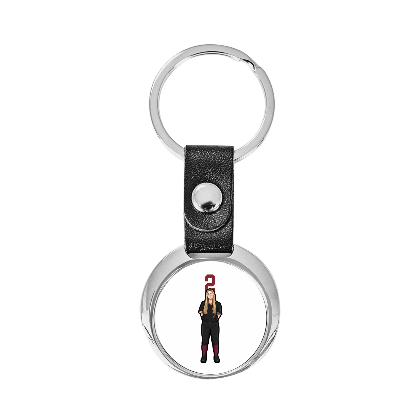 Key Chain — Number Top in Classic