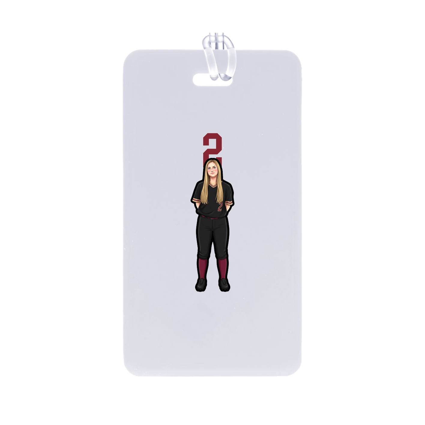 Bag Tag — Number Top in Classic
