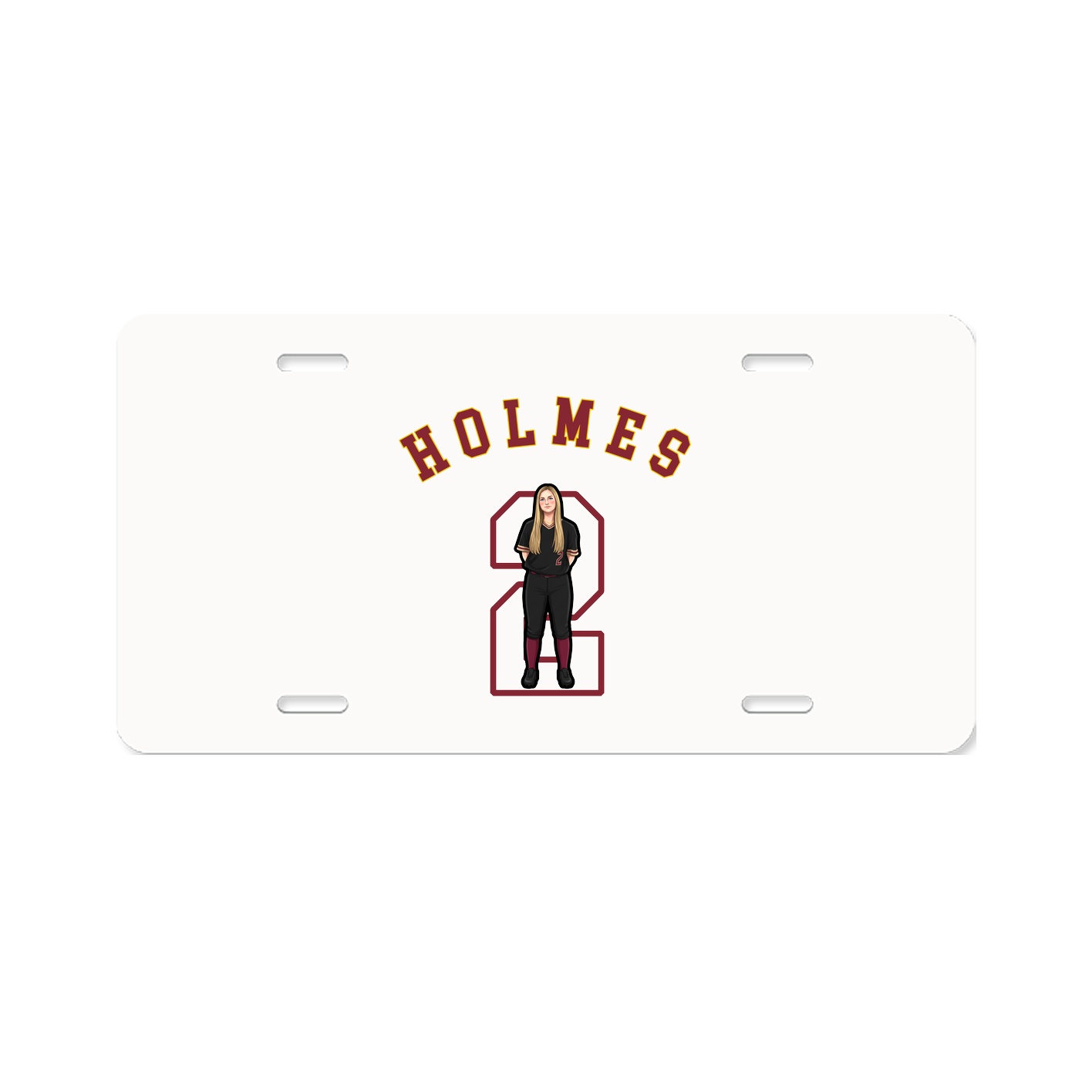 License Plate — Shirsey Arch in Classic