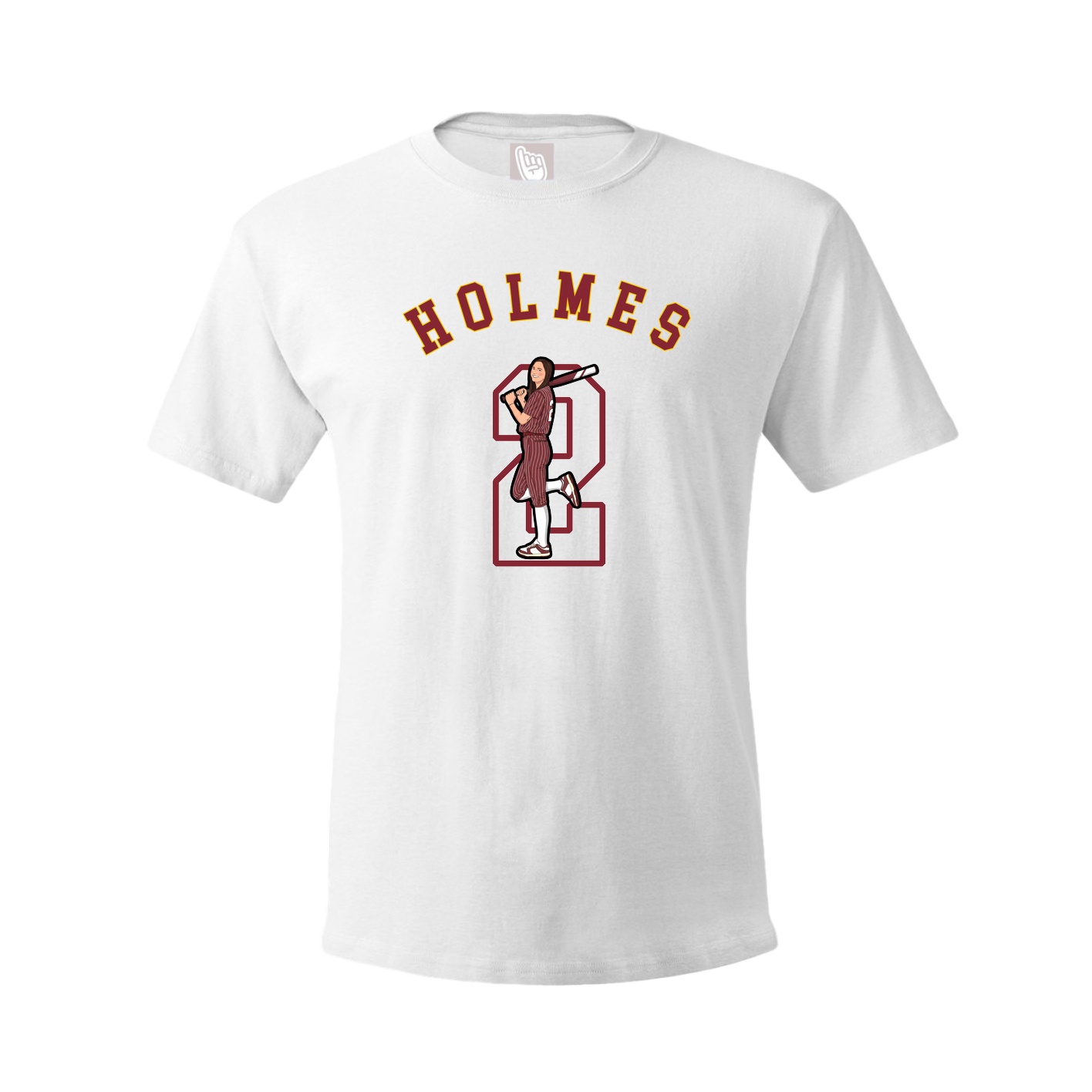 Tee — Shirsey Arch in White