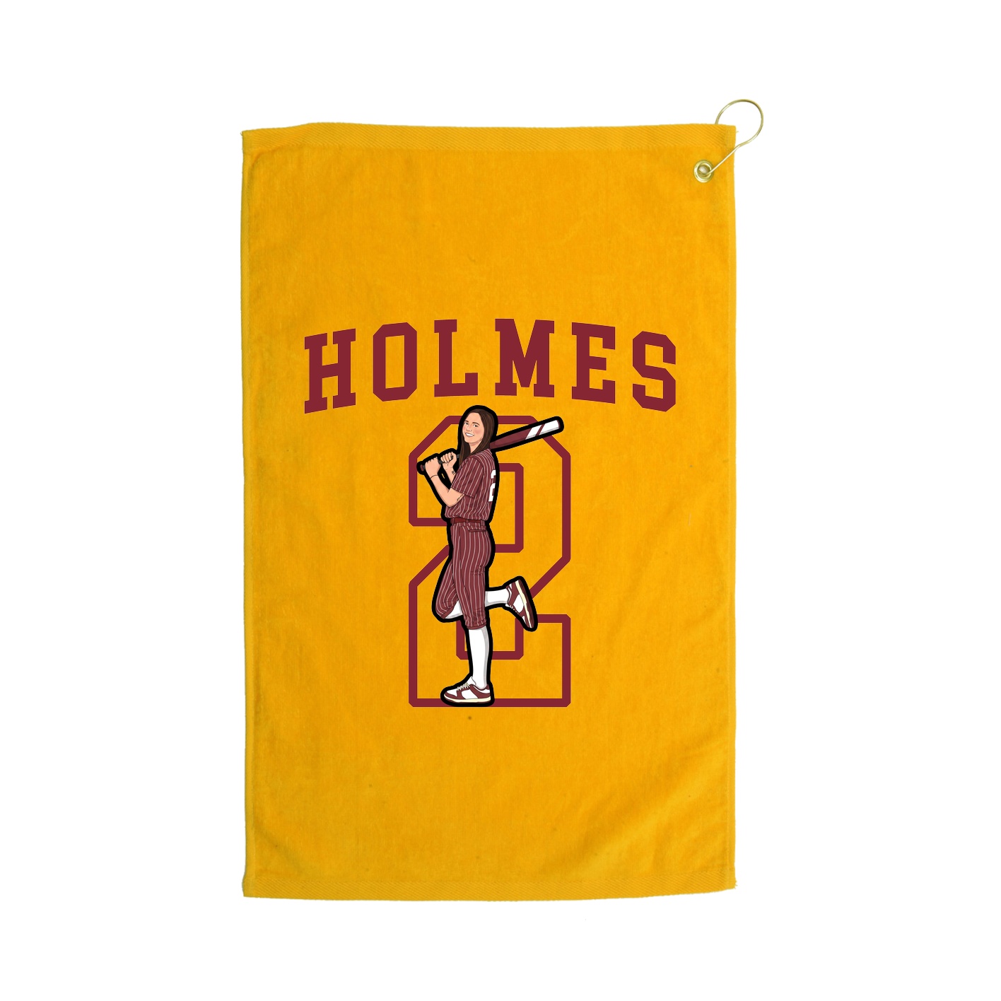 Golf Towel — Shirsey in Gold