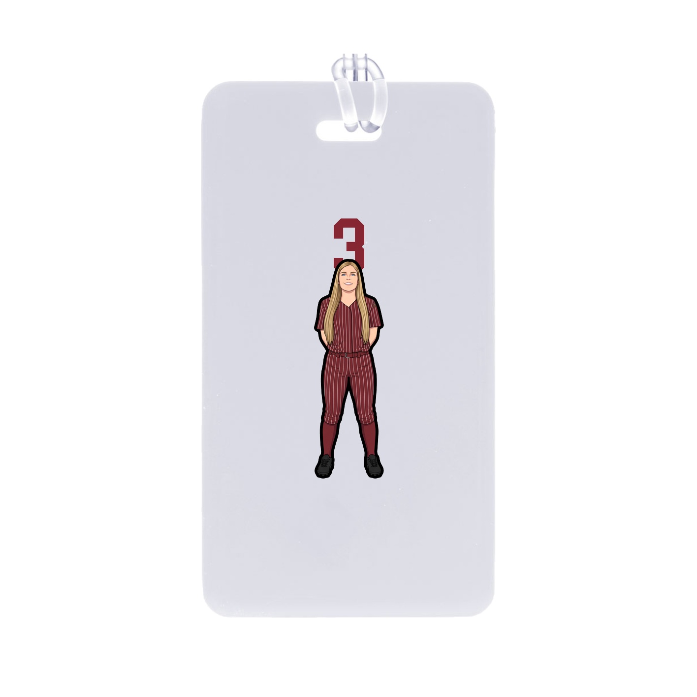 Bag Tag — Number Top in Classic