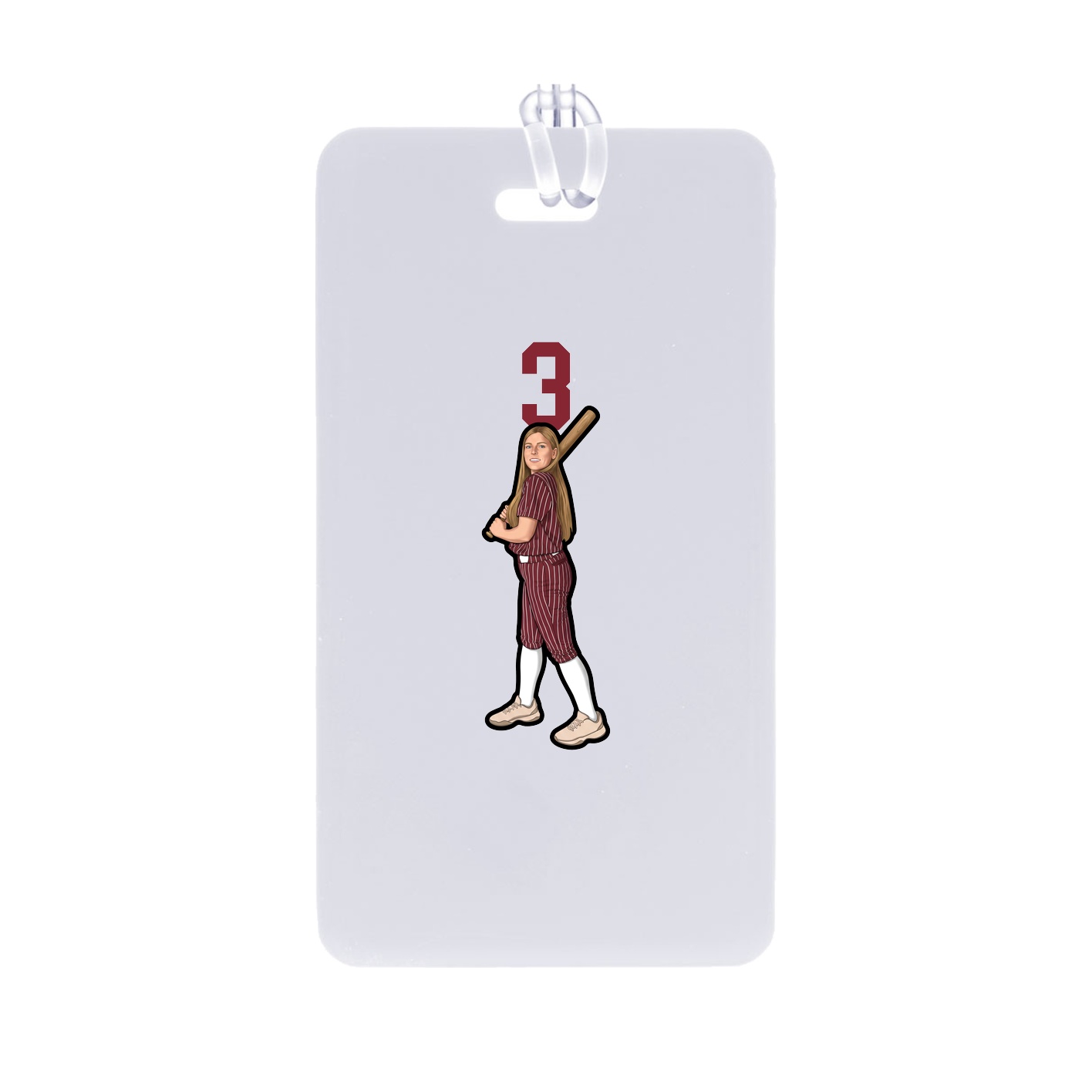 Bag Tag — Number Top in Classic