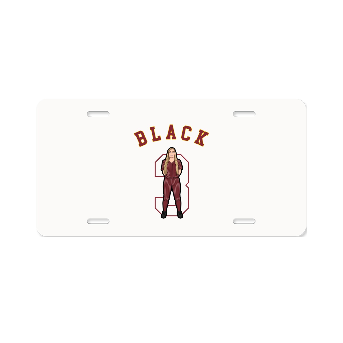 License Plate — Shirsey Arch in Classic