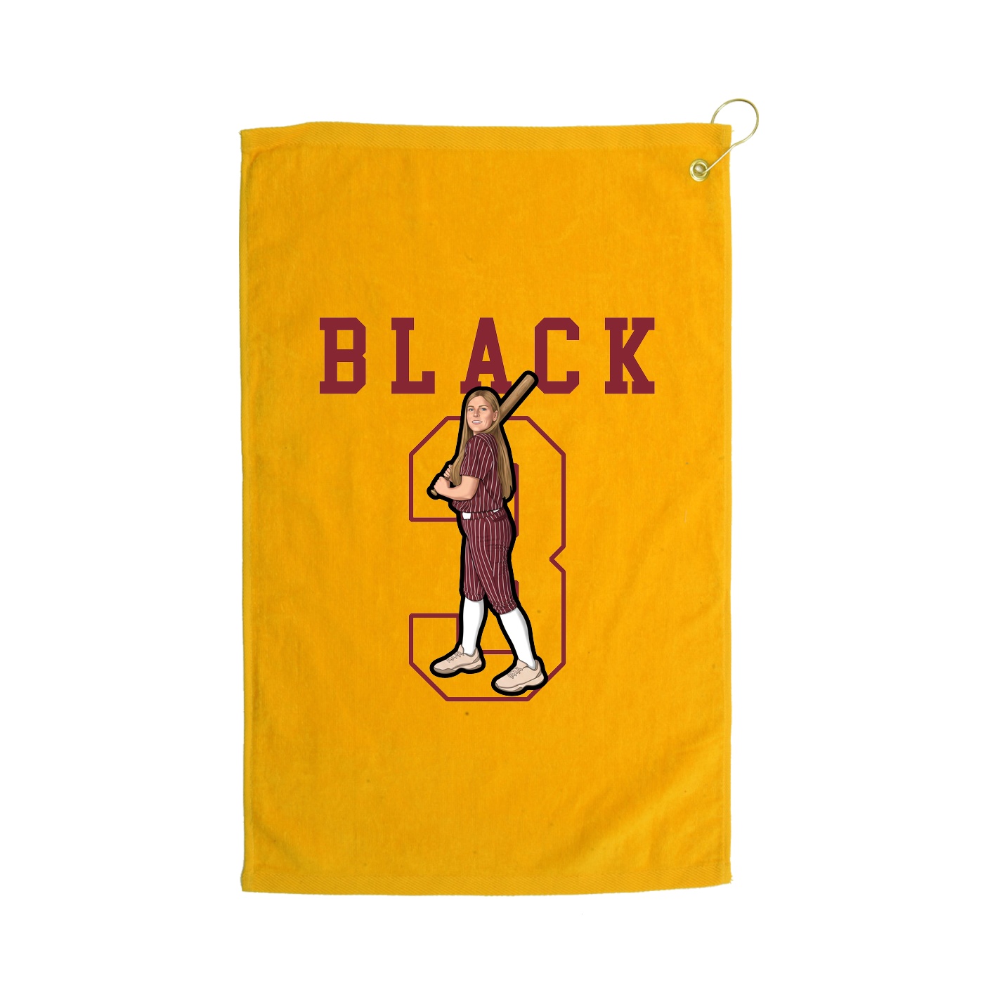 Terry Velour Golf Towel
