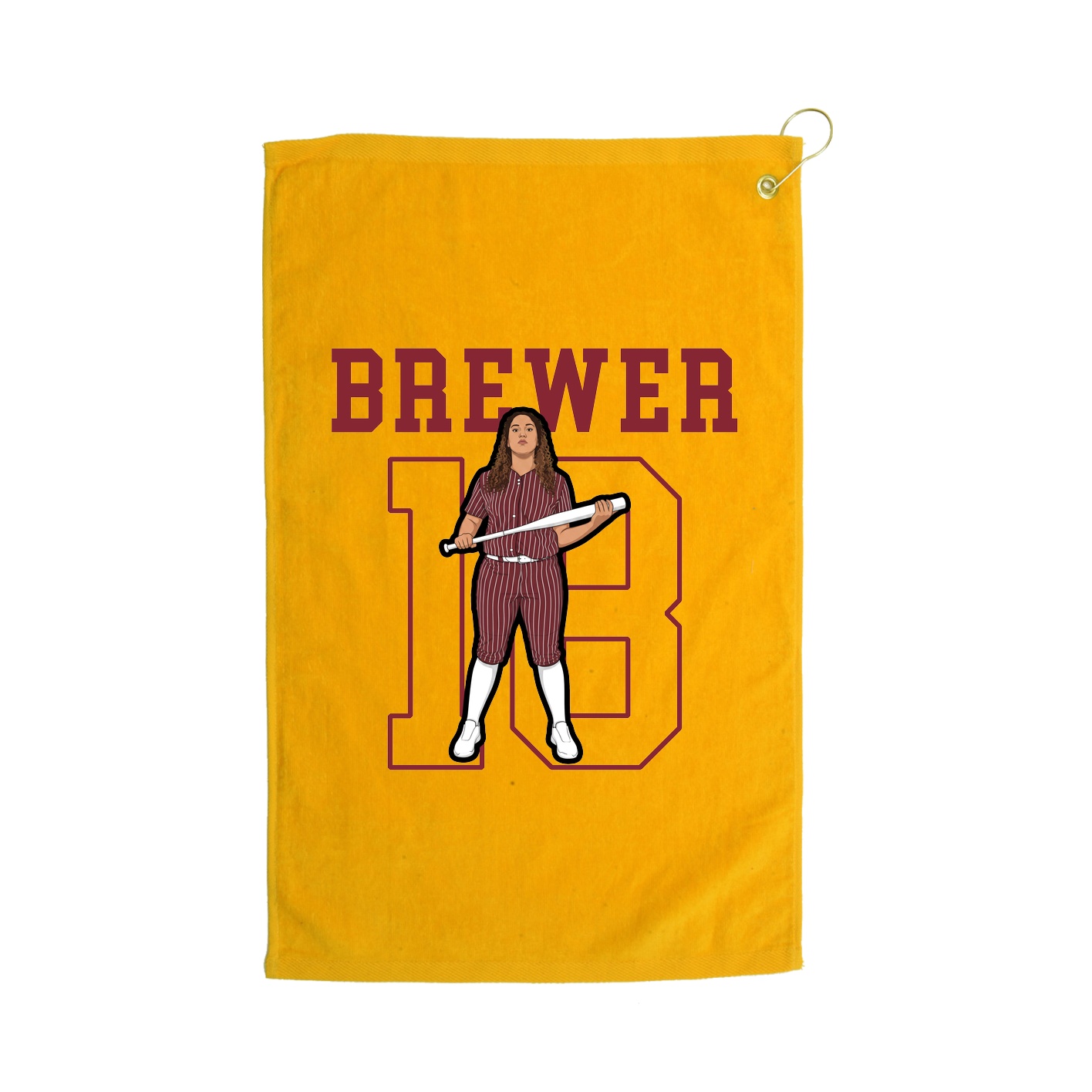 Terry Velour Golf Towel
