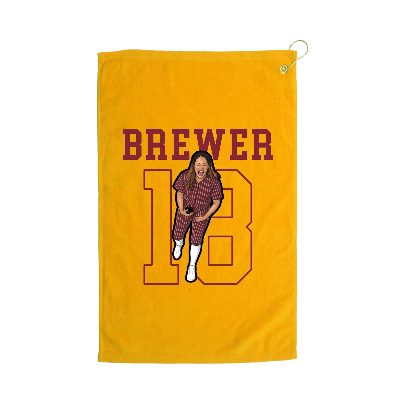 Golf Towel — Shirsey in Gold