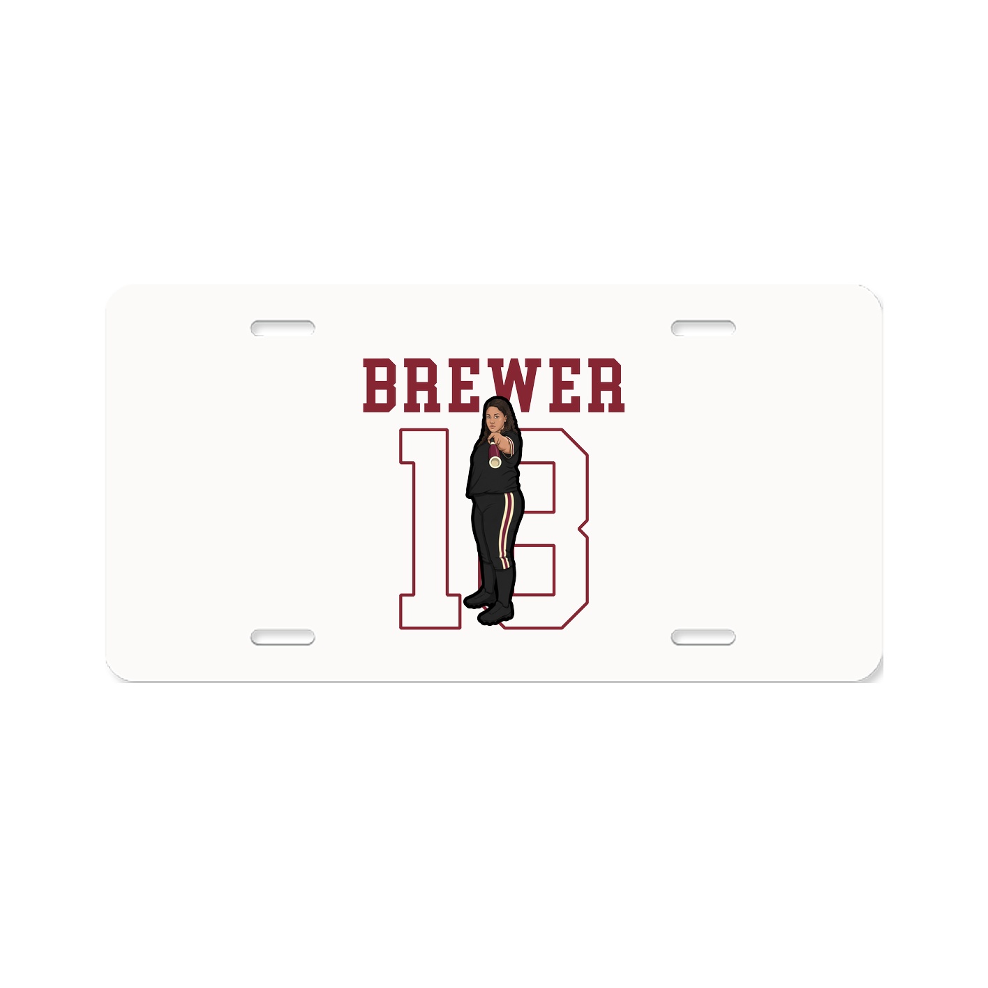 License Plate — Shirsey in Classic