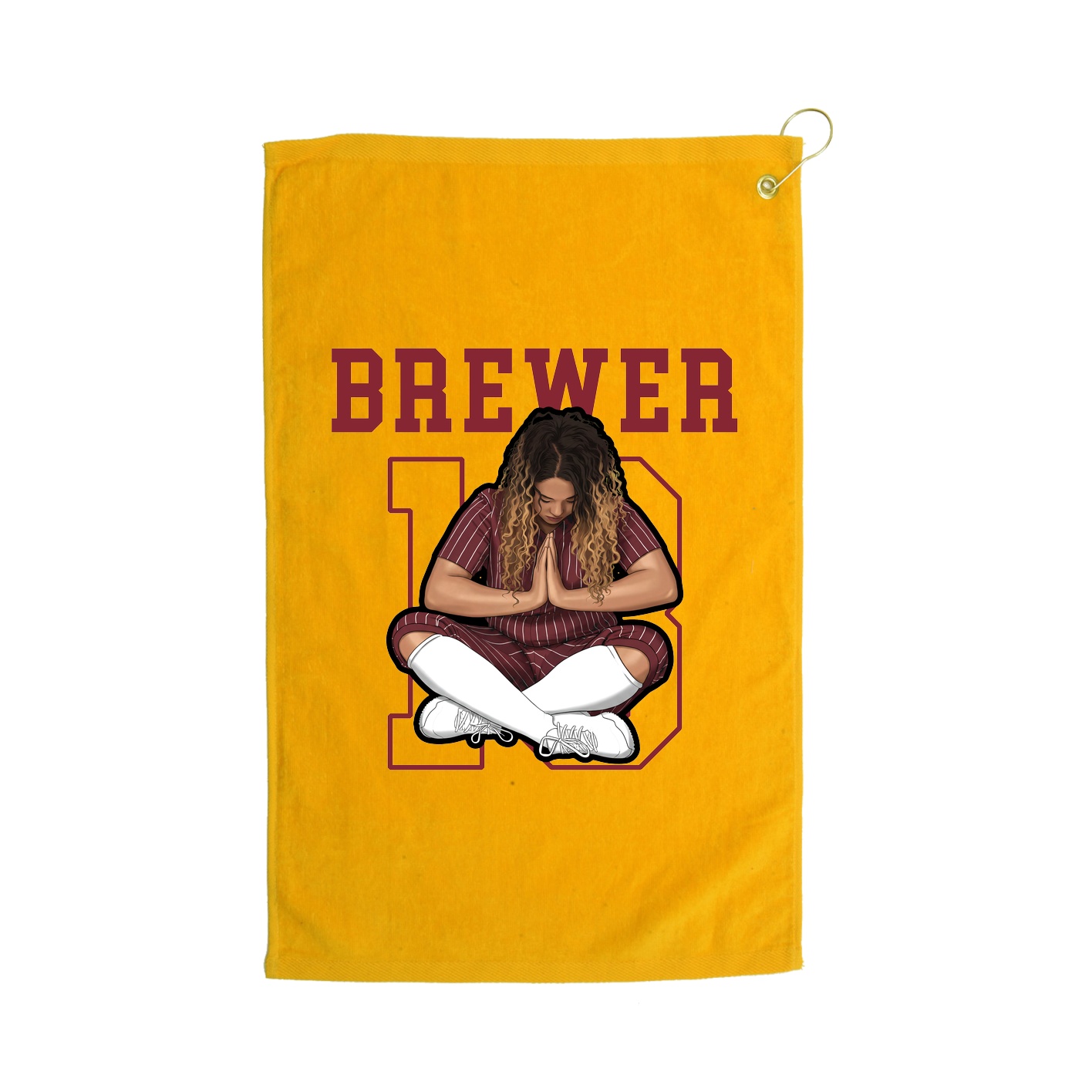 Golf Towel — Shirsey in Gold